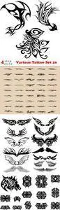 Vectors - Various Tattoo Set 20