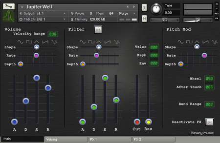 Binary Music Electrophonics KONTAKT