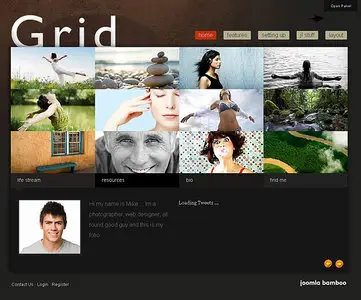 Joomla Template - Grid