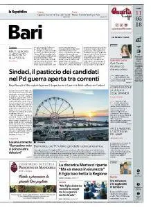 la Repubblica Bari - 11 Maggio 2018