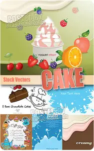 Cake - Stock Vectors