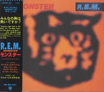 R.E.M. - Monster [Warner Music Japan - WPCR-101] {Japan 1994}