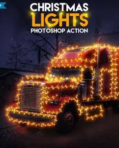 GraphicRiver - Christmas Lights Photoshop Action