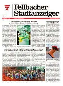 Fellbacher Stadtanzeiger - 18. Juli 2018