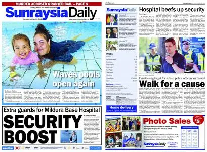 Sunraysia Daily – October 25, 2018