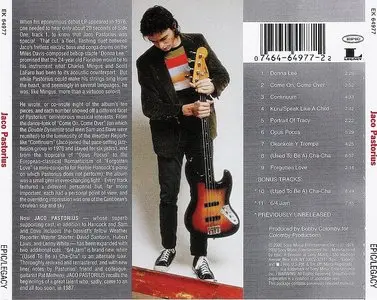 Jaco Pastorius - Jaco Pastorius (1976) [Epic 24-bit Remaster 2000] * Repost *