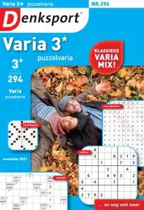 Denksport Varia 3* Puzzelvaria – 28 oktober 2021