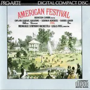Milwaukee Symphony Orchestra, Lukas Foss - American Festival (1984) {Pro Arte/Intersound} **[RE-UP]**