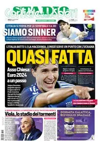 Corriere dello Sport Firenze - 18 Novembre 2023