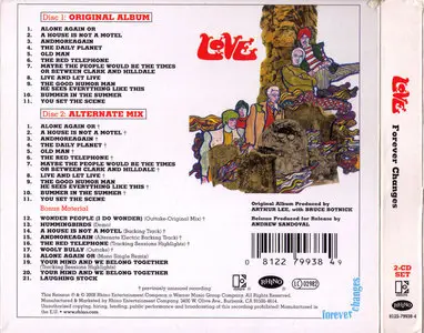 Love - Forever Changes (1967) [2008, 2CD, Collector's Edition]