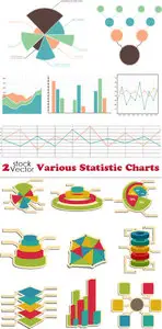 Vectors - Various Statistic Charts