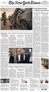 The New York Times - 22 August 2022