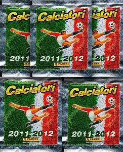 FIGURINE Calciatori Panini 2011-2012 - Pacchetti 1-5 (Panini Soccer Album Stickers 1-5)