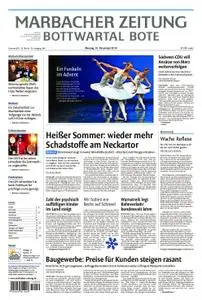 Marbacher Zeitung - 10. Dezember 2018