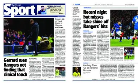 The Herald Sport (Scotland) – October 26, 2018