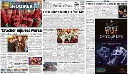 Philippine Daily Inquirer – December 31, 2013