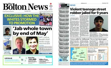 The Bolton News – May 17, 2021