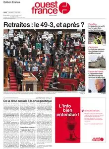 Ouest-France Édition France – 17 mars 2023