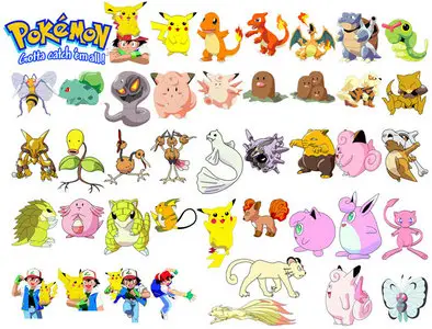 Pokemon in Coreldraw