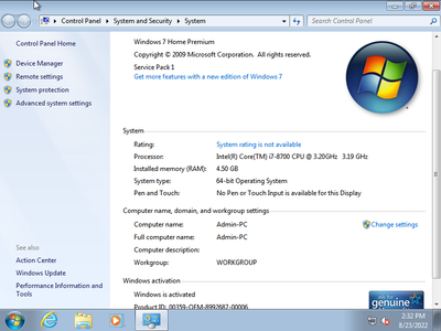 Windows 7 SP1 AIO 22in1 (x86/x64) August 2022 Preactivated