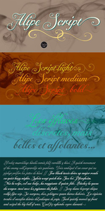 Alipe Script Font Family