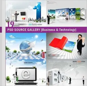 PSD Source Gallery - Business & Technology (Volume 19)