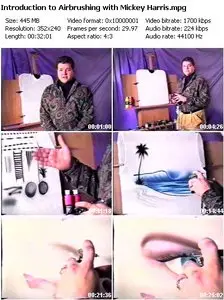 Introduction to Airbrushing with Mickey Harris