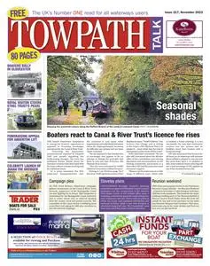 Towpath Talk - November 2023