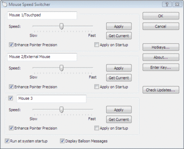 Mouse Speed Switcher 3.4.1