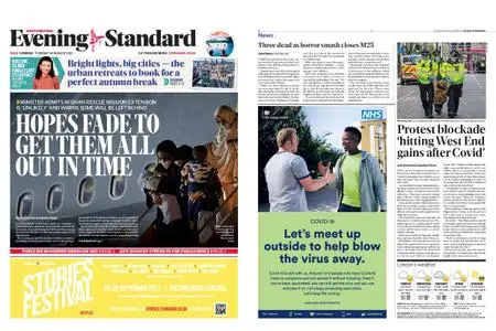 London Evening Standard – August 24, 2021