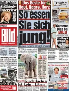 Bild Zeitung vom 18 Juni 2011