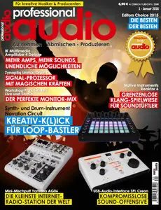 Professional Audio Magazin Januar No 01 2016