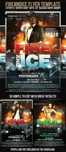 GraphicRiver FireAndIce Flyer Template