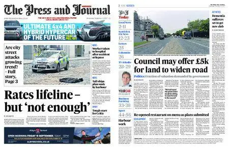 The Press and Journal Aberdeen – September 13, 2017