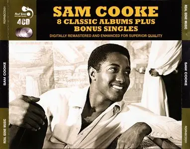Sam Cooke - 8 Classic Albums Plus Bonus Singles (2013) [4CD Box Set] {Real Gone Music}