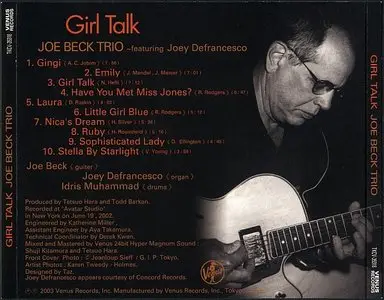 Joe Beck Trio - Girl Talk (2003) {Venus Japan}