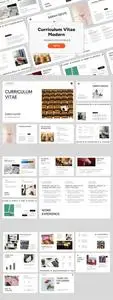Curriculum Vitae Modern - Powerpoint Templates XUDJEPF
