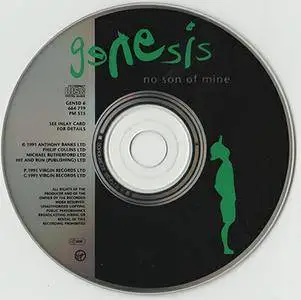 Genesis - No Son Of Mine (1991, Virgin # GENSD 6)