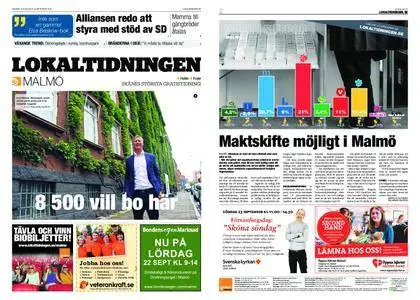 Lokaltidningen Malmö Hyllie, Fosie – 15 september 2018