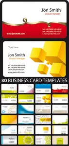Stock Vector - Business Card