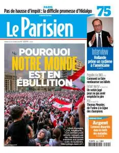 Le Parisien du Mardi 22 Octobre 2019