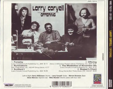 Larry Coryell - Offering (1972) {Vanguard}