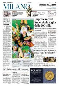 Corriere della Sera Milano – 16 settembre 2018