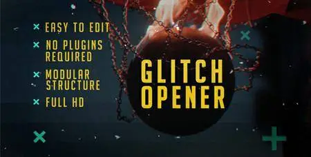 Glitch Opener - Project for After Effects (VideoHive)