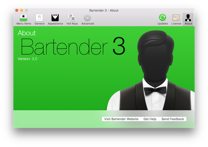 Bartender 3 beta 3.0.5   MacOSX