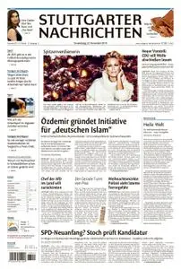 Stuttgarter Nachrichten Stadtausgabe (Lokalteil Stuttgart Innenstadt) - 22. November 2018