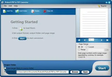 iPubsoft PDF to TIFF Converter 2.1.8 Multilingual