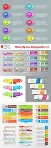 Vectors - Shiny Option Infographics 27