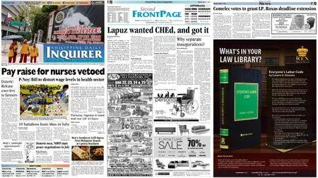 Philippine Daily Inquirer – June 17, 2016