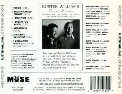 Buster Williams - Crystal Reflections (1976) {Muse}